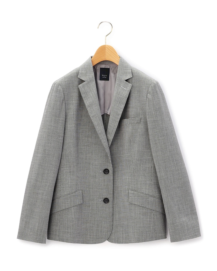 グレーのジャケット