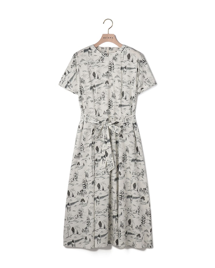Liberty Printポロチームワンピース