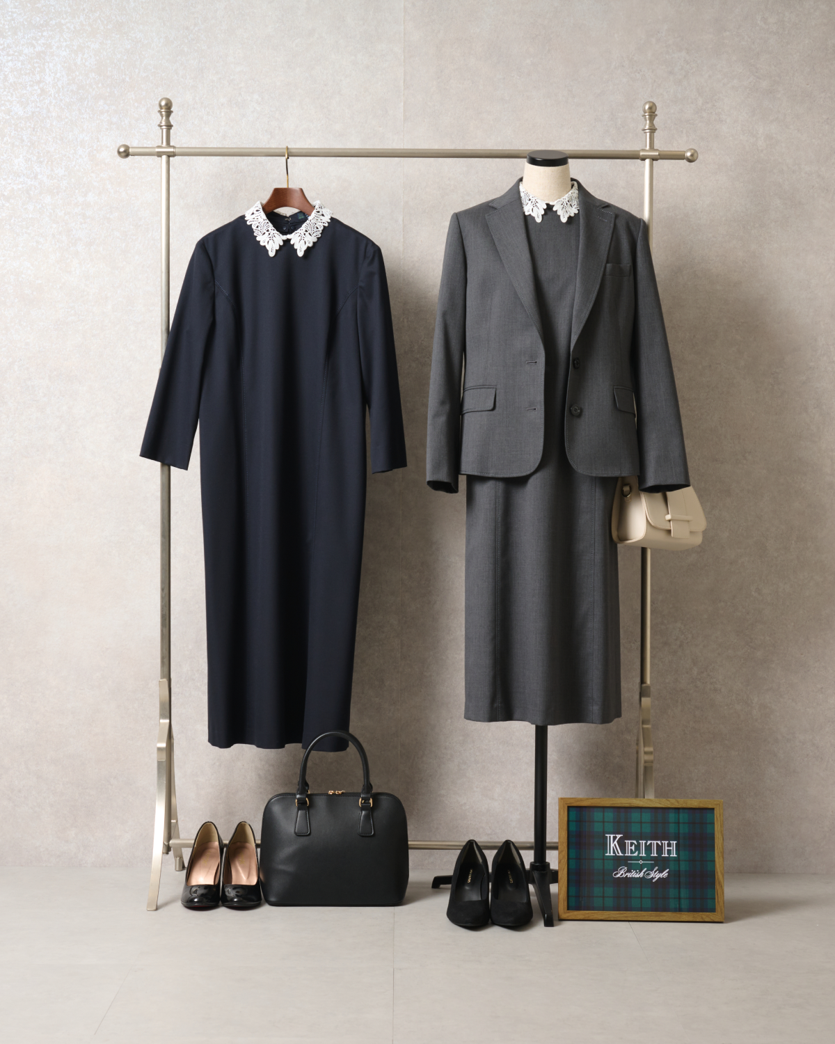Formal Jacketの商品写真（Color：Navy, Charcoal Gray）