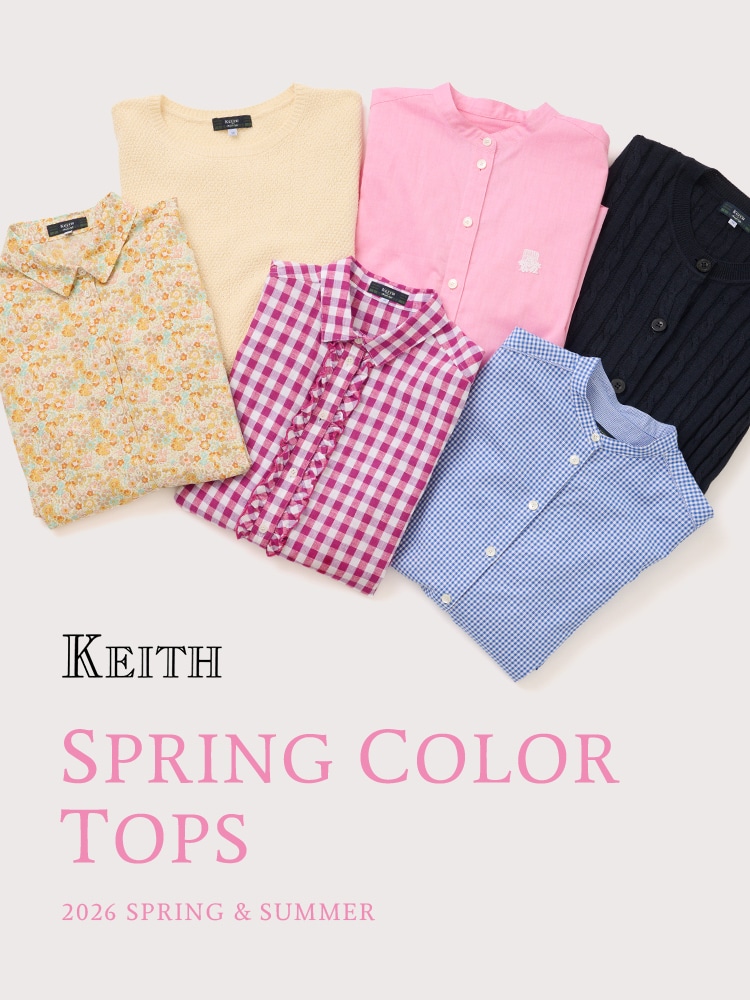 SPRING COLOR TOPS 2026 SPRING & SUMMER