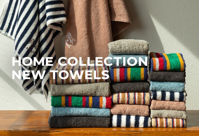 IL BISONTE HOME COLLECTION NEW TOWELSの詳細はこちら