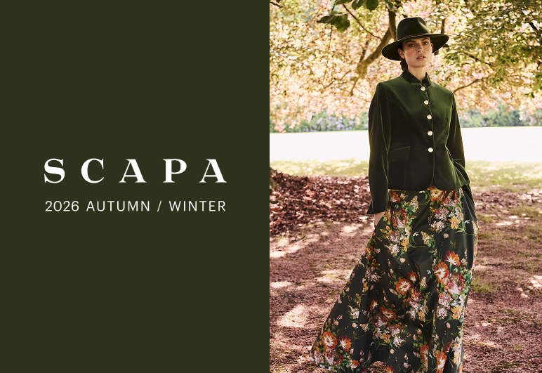 SCAPA 2026秋冬LOOKBOOKの詳細はこちら