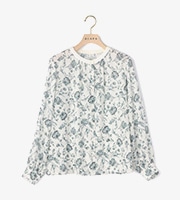 ボヘミアンフラワーブラウス