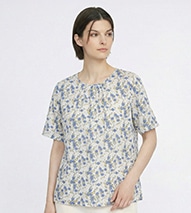 Liberty Print ギルドジャージシャーリングカットソー