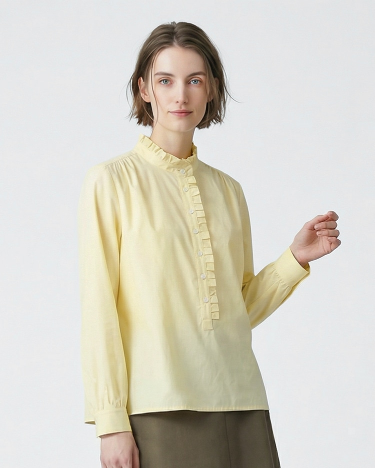 ファインコットンブラウス