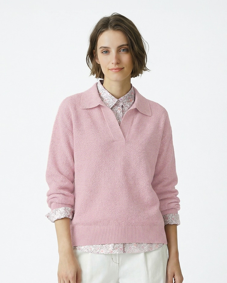 ミックスコットンニット