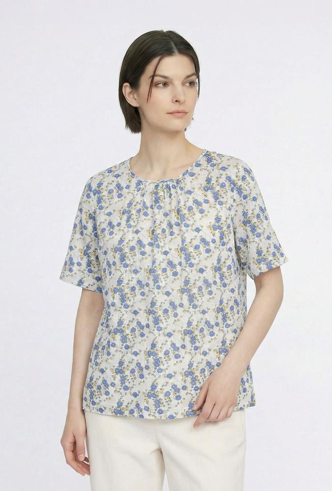 リバティプリントカットソーのスタイリング