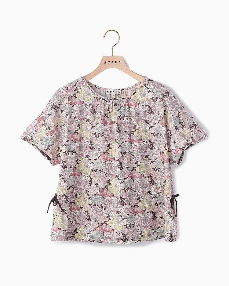 Liberty Printバーンカットソー