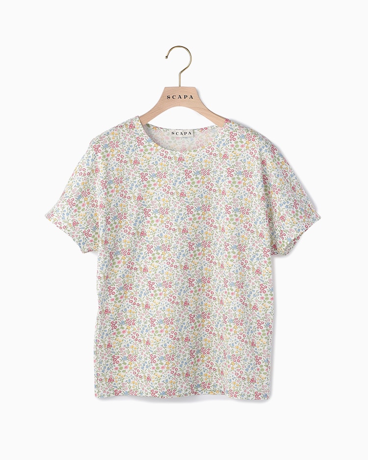 Liberty Printシャインカットソー