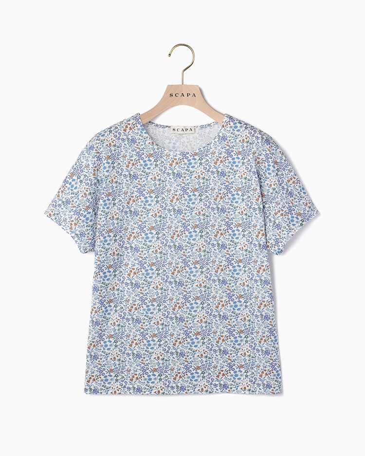 Liberty Printシャインカットソー