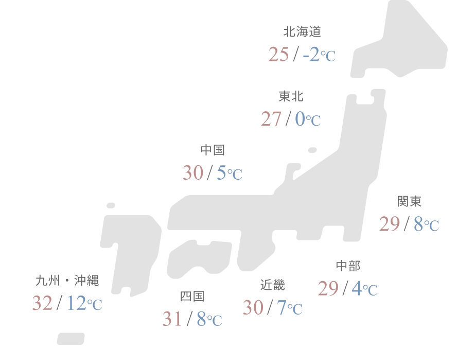 気温マップ