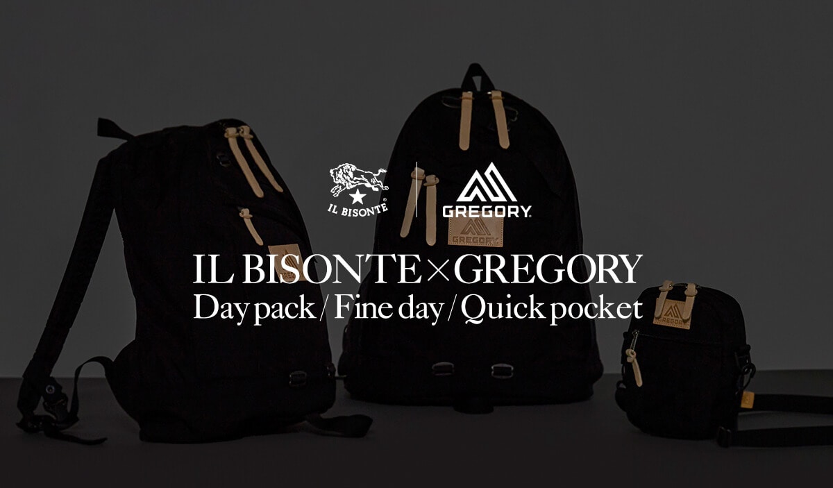 IL BISONTE × GREGORY QUICK POCKET M IB - ショルダーバッグ