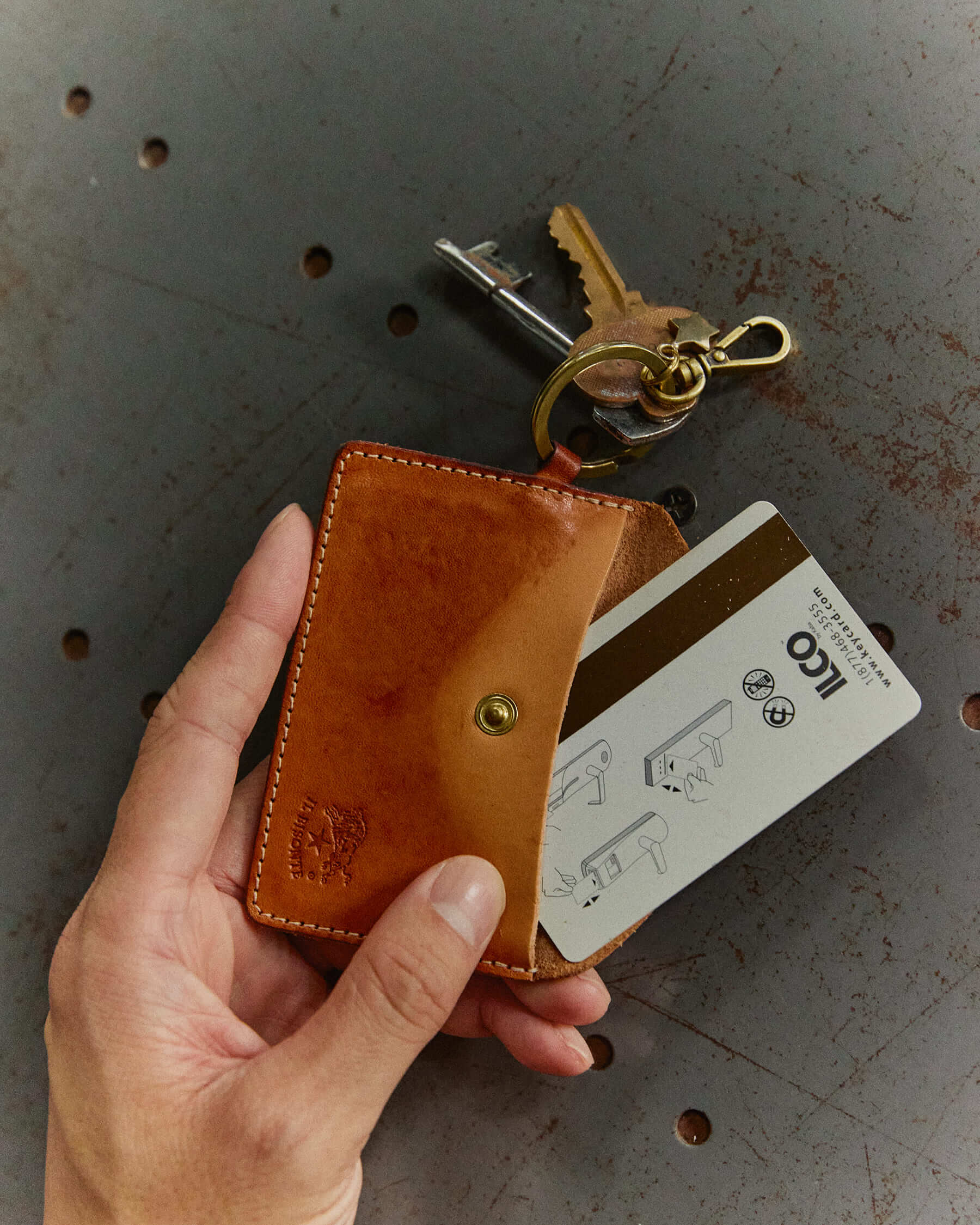 CARD CASE KEY RING カードケースキーリング