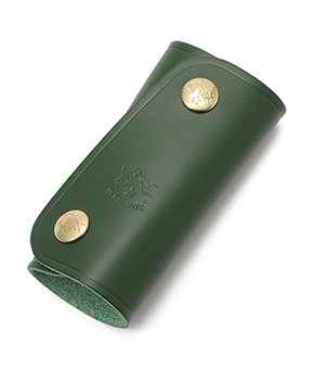 グリーンカラーのキーケース