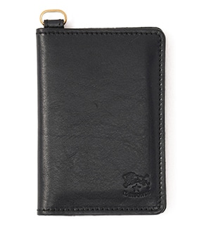 ネイビーカラーのカードケース