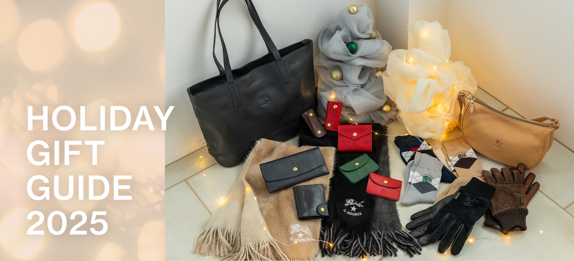HOLIDAY GIFT GUIDE 2025 | IL BISONTE (イル ビゾンテ) 日本公式