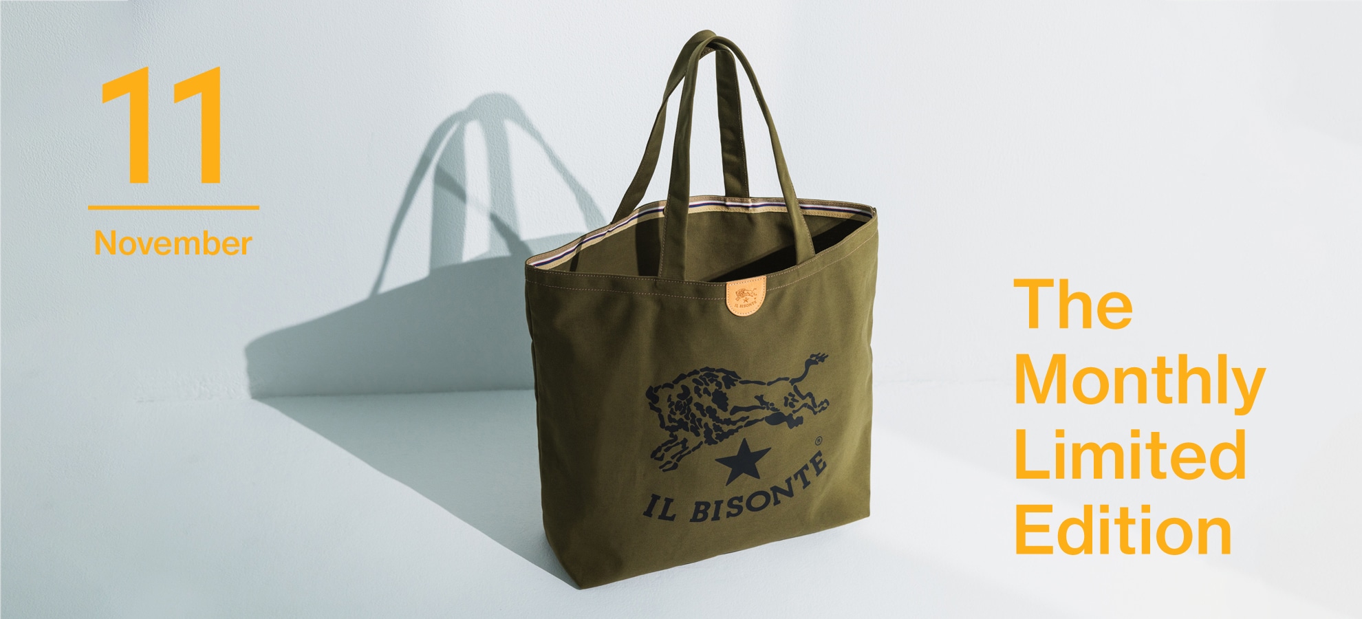 マンスリートート 11月 | IL BISONTE (イル ビゾンテ) 日本公式