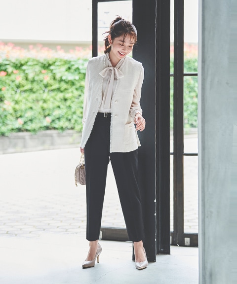LAISSE PASSE Gilet,Blouse,Pants