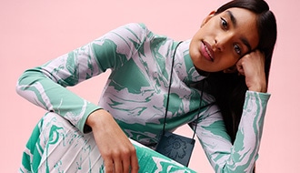 Marimekko ブランドアイテムモデル着用イメージ