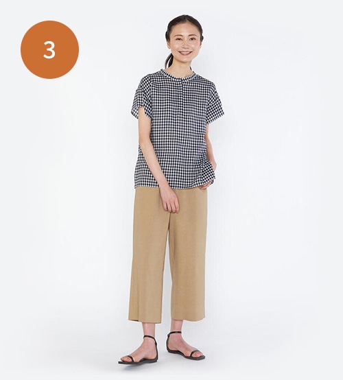 KEITH ウェザーストレッチワイドパンツ