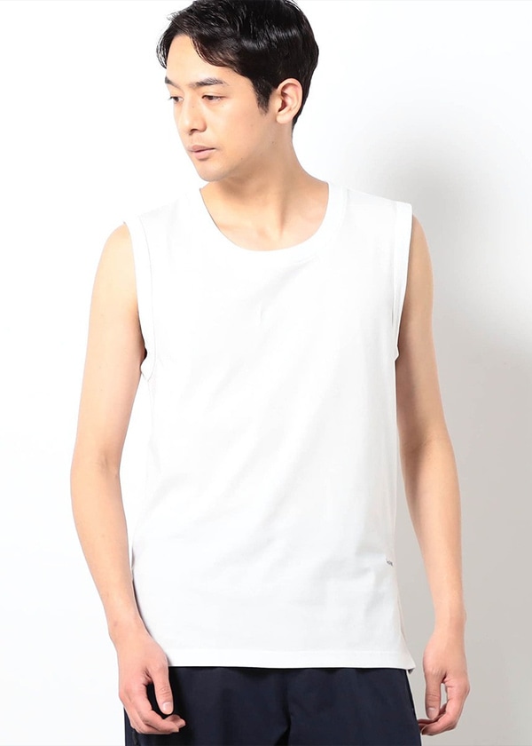 サイドスリット レイヤードロングTシャツ
