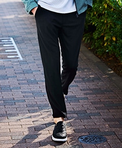 ヘリンボンジャカード　イージースラックス