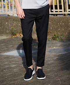 リネンライクツイルイージーパンツ