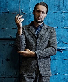 ラッセルジャカードボンディングジャケット