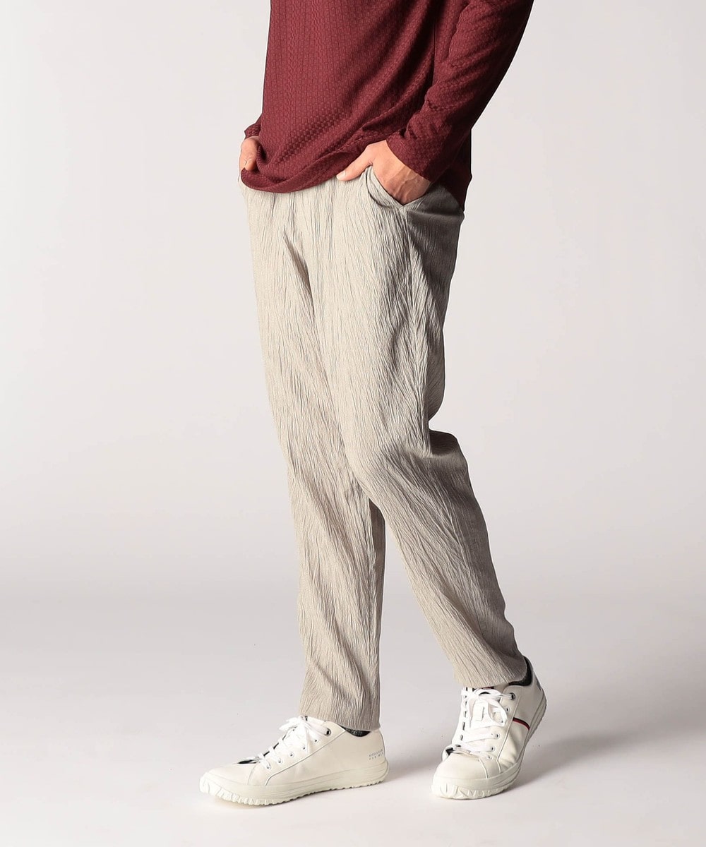 エステルクレープ イージーパンツ