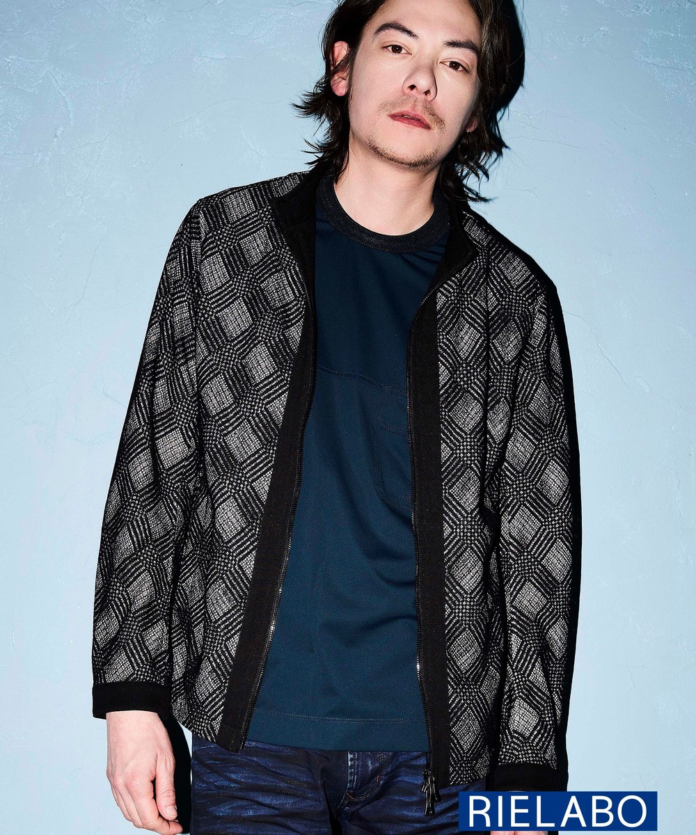 【RIELABO】アラカルトシアーレースブルゾン