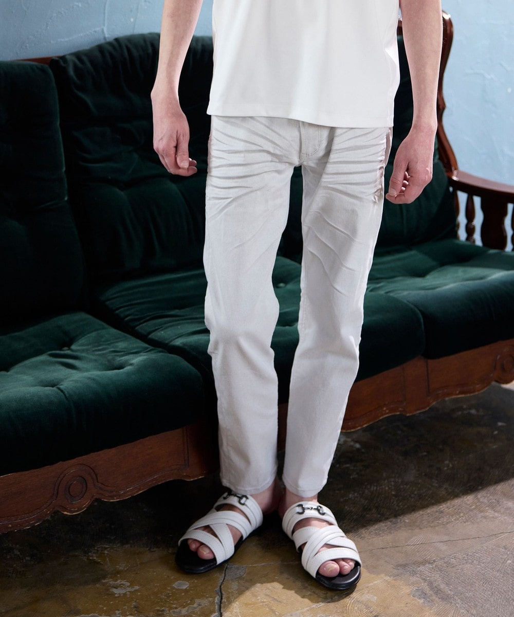 8分丈アラカルト5ポケットパンツ