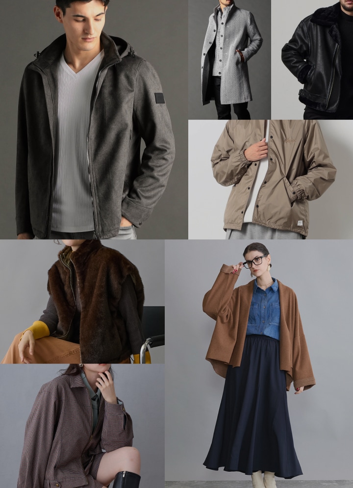 OUTER COLLECTION 2026 AUTUMN WINTER NICOLEの人気アウター特集
