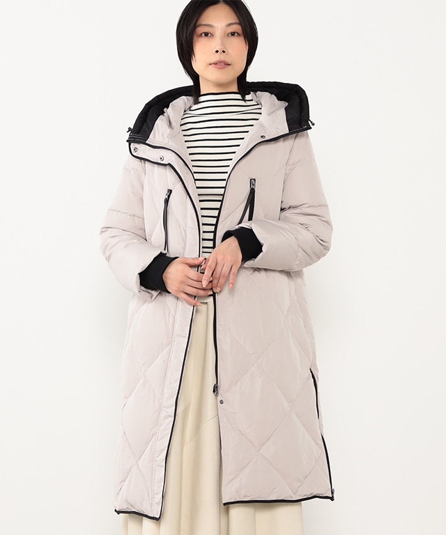 【WALDO】ダウンミドルコート