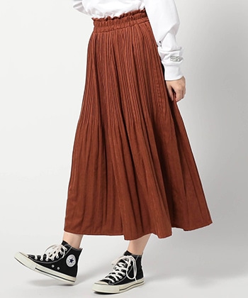 ミジンコール プリーツスカート