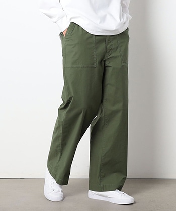 BROOKLYN OVERALL＜ブルックリンオーバーオール＞ワイドベイカーパンツ