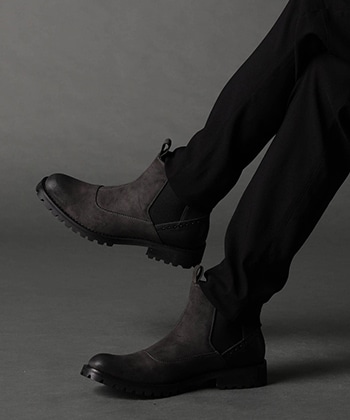 サイドゴアタンクソールブーツ