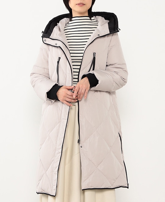 【WALDO】ダウンミドルコート