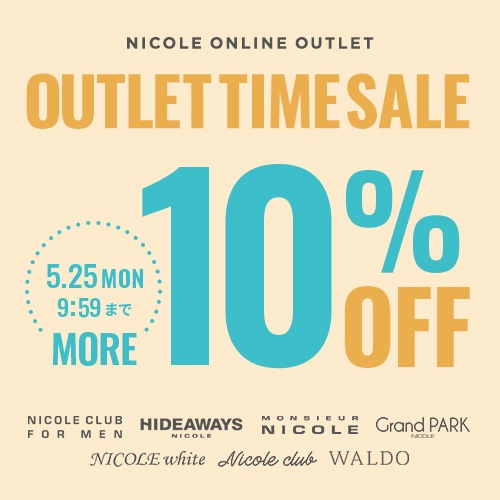 NICOLE OUTLET TIME SALE 10%OFF
