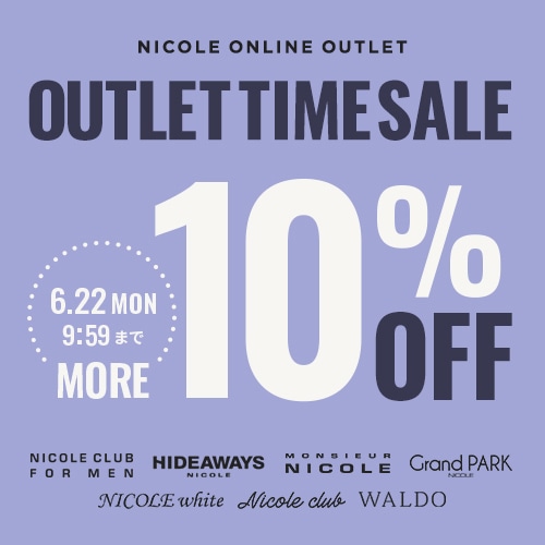 NICOLE OUTLET TIME SALE 10%OFF