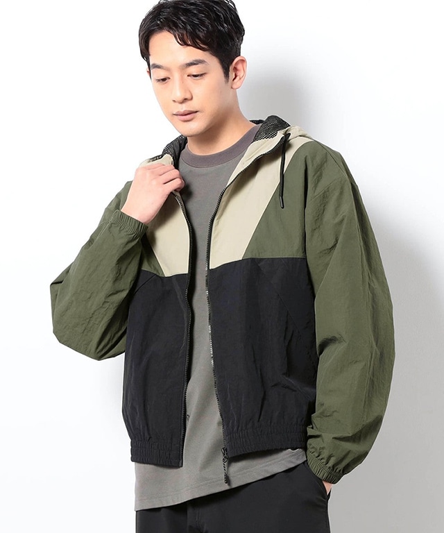 フルダルナイロン フーディブルゾン