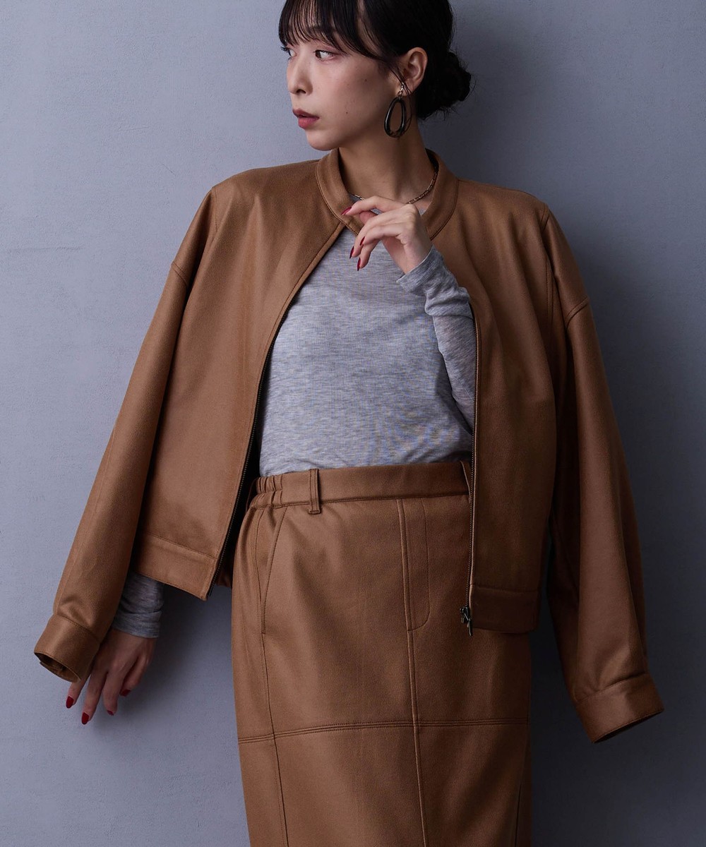 【セットアップ対応】スタンドブルゾン