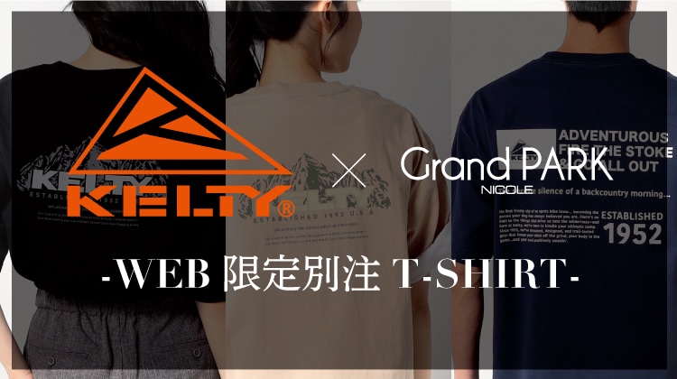 KELTY × Grand PARK WEB限定販売 別注Tシャツ