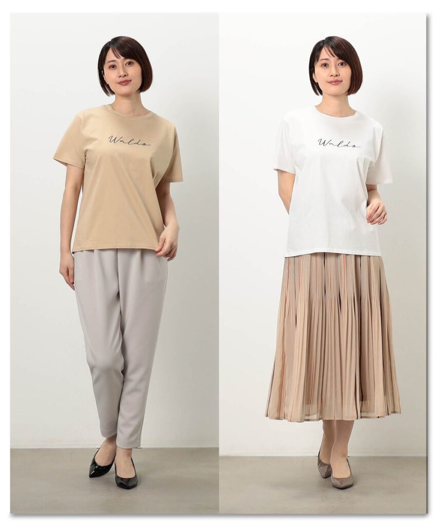 大人のロゴTシャツ
