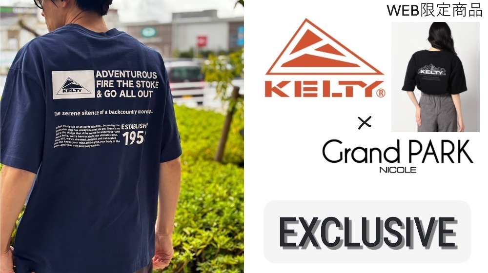 この夏イチオシのGrand PARK別注【KELTY】Tシャツ