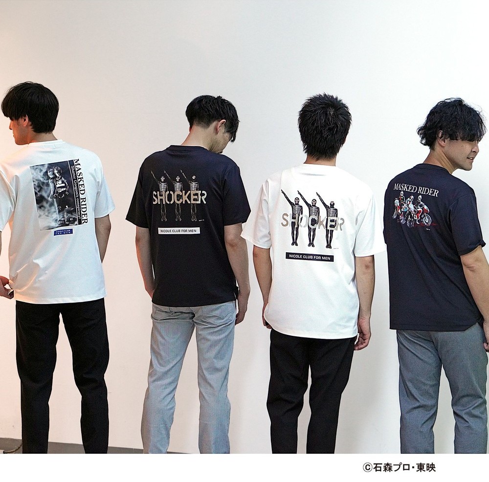 NEWS | 仮面ライダー×ニコルクラブフォーメンコラボTシャツがついに