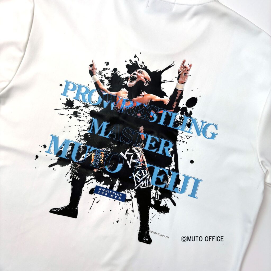 武藤敬司ニコルクラブフォーメンコラボTシャツ