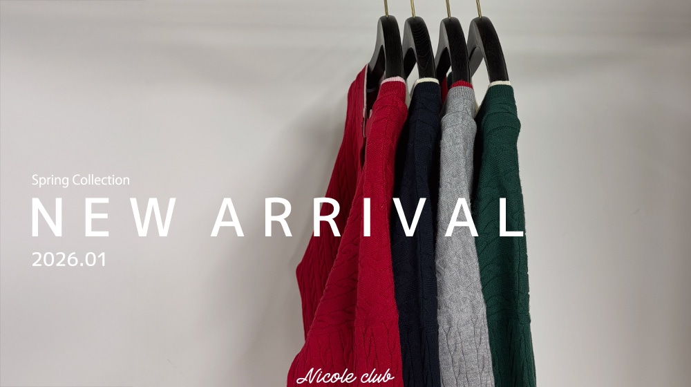NEW ARRAIVAL -1月-