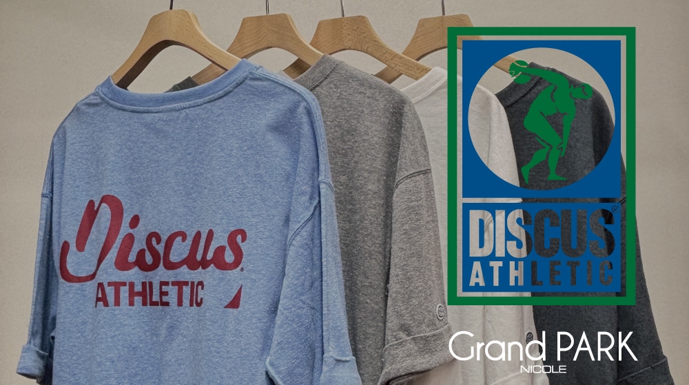DISCUS別注T‐SHIRT -for womens-