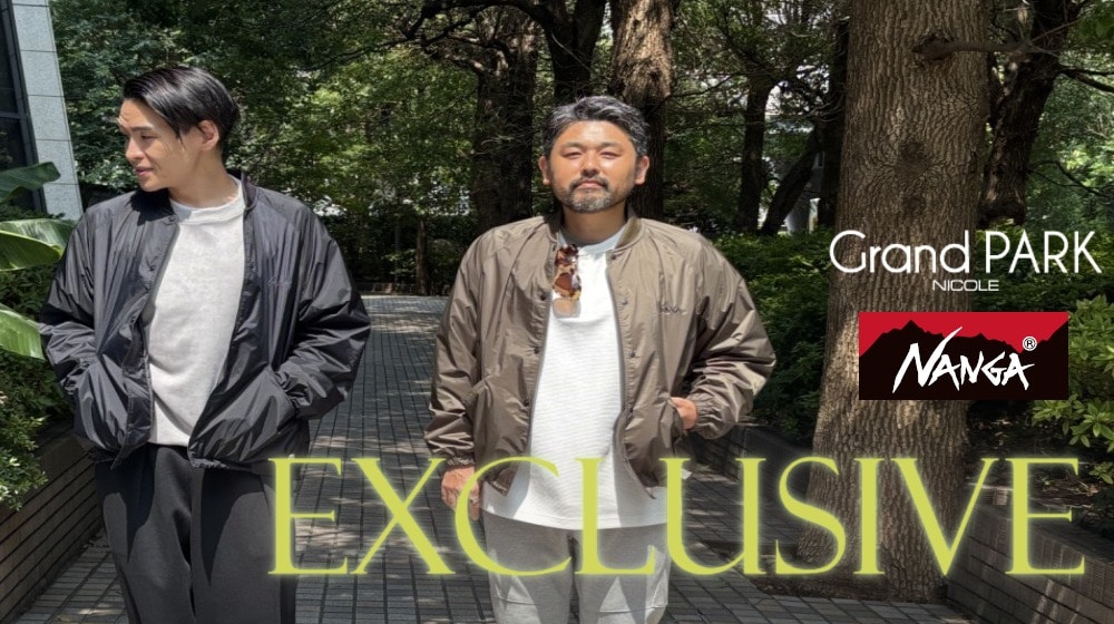 Grand PARK 新作NANGA別注コーチジャケット