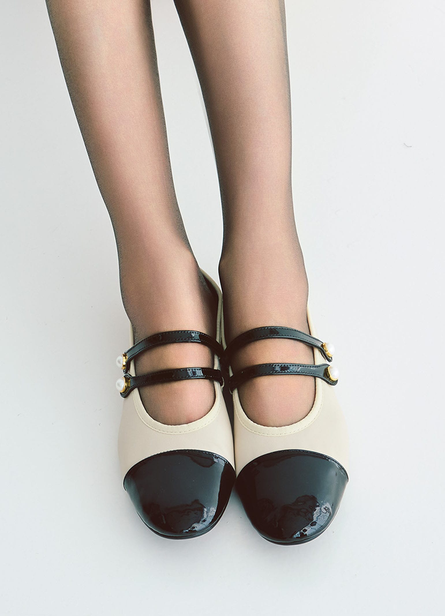 Erin Perle メリージェーン - ラバーソール